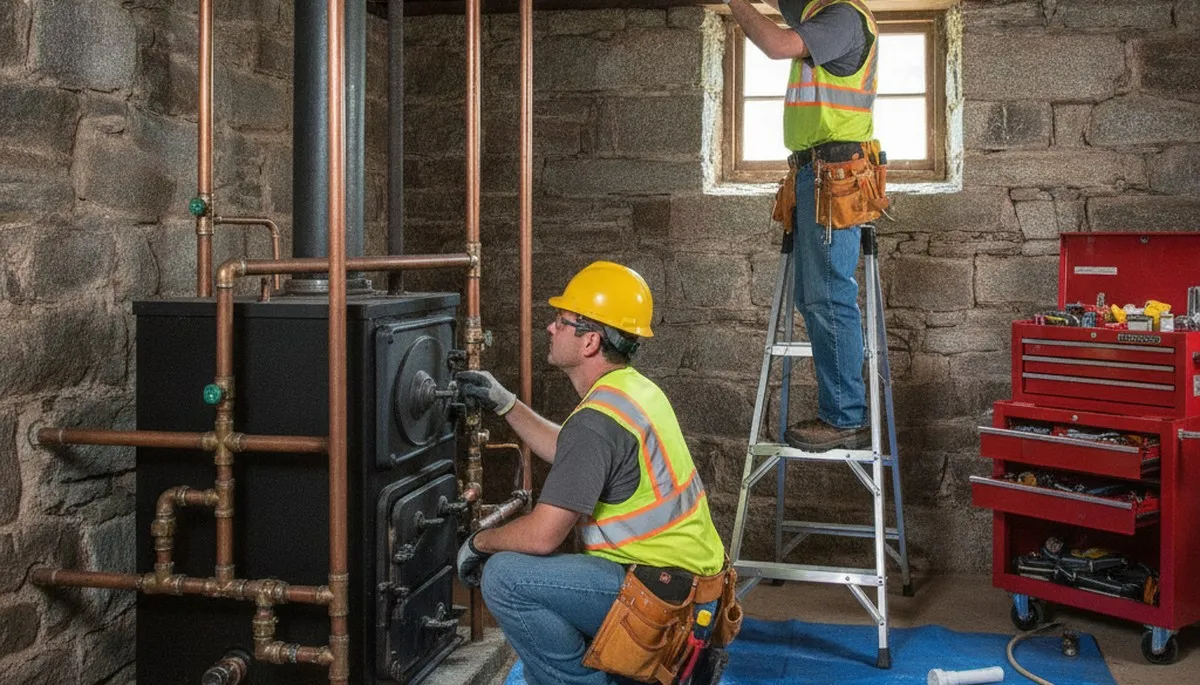 Plumber providing repair service in Warwick, RI for residential plumbing issues